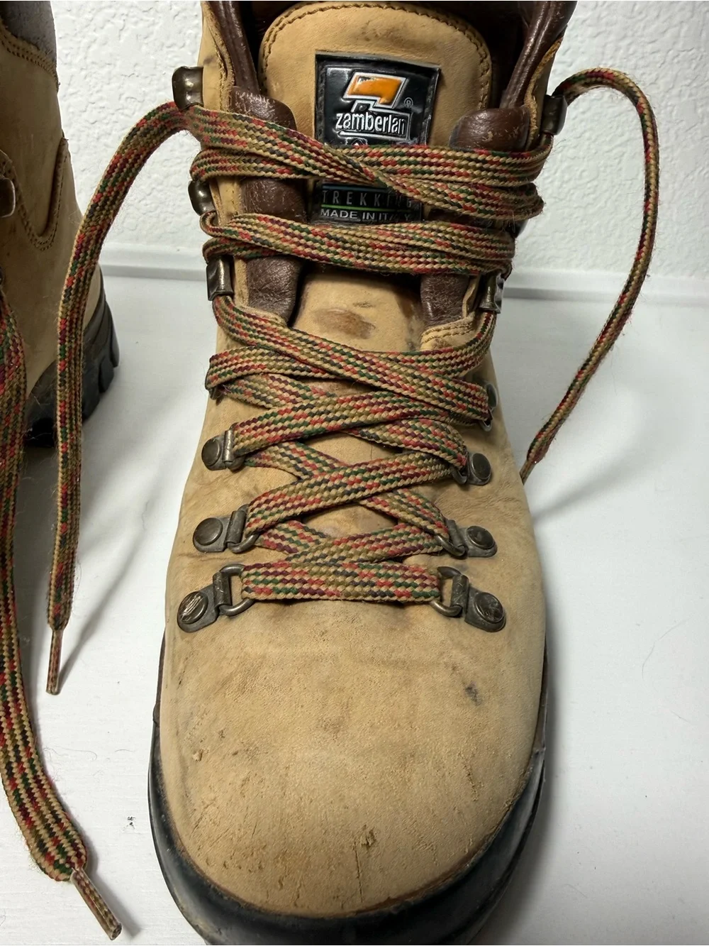Zamberlan Men's Gore Tex Brown Waterproof Hiking/Work Boots